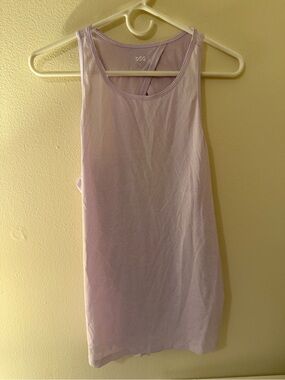 DSG Lavender Mesh Racerback Tank Top